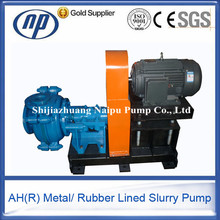 Horizontal Centrifugal Gold Ash Mining Sludge Sump Slurry Pump